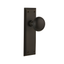 Oil-Rubbed Bronze New York Plate and Door Knob Set