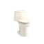 Santa Rosa Biscuit One-Piece Compact Elongated Toilet