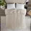 Twin Beige Cotton Sateen Down Alternative Comforter