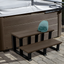 Weathered Acorn 31" Two Tier Hot Tub Spa Steps