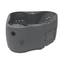 Graystone Oval 2-Person Plug and Play Hot Tub with LED Waterfall