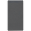 Gray 36" x 18" Frameless Felt Corkboard with MDF