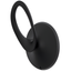 Matte Black Oval Wall Mounted Robe Hook