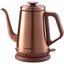 Copper Stainless Steel Gooseneck Electric Kettle with Auto Shutoff