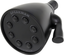 Matte Black Adjustable Solid Brass Shower Head with 8 Jets