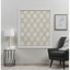 Natural Damask Cordless Blackout Roman Shade