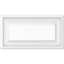 White Embossed Decorative Wall Panel 22" x 12"