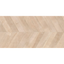 Bois Chevron Beige Matte Porcelain Rectangular Wall and Floor Tile