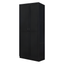 Hopkins Black Modern 4-Shelf Storage Closet