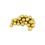 Gold Shatterproof Plastic Christmas Ball Ornament Set, 32-Piece