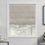 Natural Linen Blackout Cordless Roman Shade