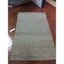 Natural Green Hand-Woven Jute Area Rug, 5' x 8'