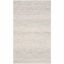 Elysian Hand-Knotted Gray Wool 3' x 5' Rectangular Area Rug