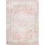 Serene Blush Square Synthetic Fur 7'10" Area Rug