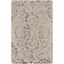 Camel and Grey Hand-Tufted Wool Rectangular Area Rug