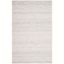 Silver Elegance 5' x 8' Hand-Knotted Wool Area Rug