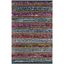 Coastal Charm Hand-Woven Cotton Area Rug - Blue, 2' x 3'