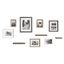 Farmhouse Graywash Gallery Wall Frame and Shelf Kit, Set of 10