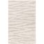 Beige/Ivory Rectangular Handmade Wool Shag Rug, 3' x 5'