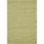 Artisan Shadowbox Green Wool 4' x 6' Rectangular Rug