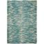 Hand-Woven Dark Green & Natural Jute Area Rug 3' x 5' - Eco-Friendly