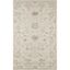 Anatolia Classic Medallion Beige Wool Blend 5'3" x 7'6" Area Rug