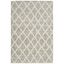 Ivory Elegance 4' x 6' Hand-Tufted Wool Blend Area Rug