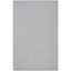 Hand-Knotted Soft Cotton Basket Weave 59'' Gray Area Rug