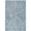 Capri Elegance Hand-Tufted Wool Area Rug in Blue - 3' x 5'