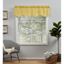 Sunbath Linen-Look Light Filtering Scalloped Valance, 54"x16"