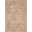 Elegant Cream Vintage Viscose 5'3" x 7'6" Area Rug