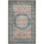 Elegant Gray Synthetic Hand-Knotted 30" Rectangular Area Rug