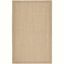 Desert Sand Geometric Sisal 6' x 9' Non-Slip Area Rug