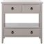 Branson Transitional Grey 3-Drawer Sideboard with Ample Storage