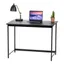 Black MDF and Metal 39" Gaming and Office Desk