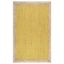 Braided Eleonora Handmade Jute Rectangular Rug, 5' x 8', Yellow