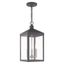 Scandinavian Gray Mini LED 3-Light Indoor/Outdoor Pendant