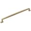 Golden Champagne Steel Modern Appliance Pull with Mounting Hardware