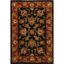 Heritage Black and Red Hand-Tufted Wool Area Rug 2' x 3'