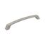 Satin Nickel Brushed Modern Cabinet Drawer Pull with Mounting Hardware