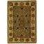 Heritage Green and Gold Hand-Tufted Wool Area Rug 2' x 3'