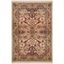 Ivory and Taupe Rectangular Hand-knotted Synthetic Rug