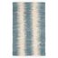 Montauk 4' x 6' Blue Stripe Handmade Cotton Rug