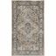 Elysian Beige & Grey Synthetic 26" Round Area Rug