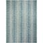 Easycare Reversible Light Grey/Teal Synthetic Area Rug 9' x 12'