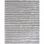 Gray Tufted Handmade Reversible Wool and Viscose Area Rug, 6' x 9'