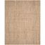 Hand-Knotted Natural Jute & Sisal 8' x 10' Area Rug