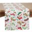 Festive Christmas Stockings Polyester Holiday Table Runner