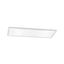 Lugano 48" White Glass LED Linear Flush Mount Light