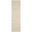 Ivory Coastal Casual Hand-Knotted Jute Runner Rug, 2'3" X 8'